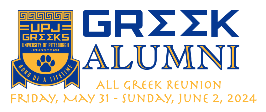 UPJ University of Pittsburgh Johnstown Greek Alumni Fraternity Sorority All Greek Reunion 2024
